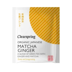 Clearspring Økologisk Grøn Te med Ingefær og Matcha 20 breve