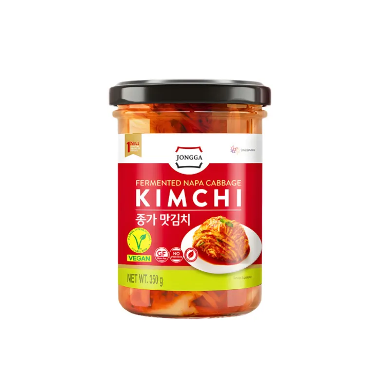 Jongga Fermented Napa Kimchi Vegan 350g