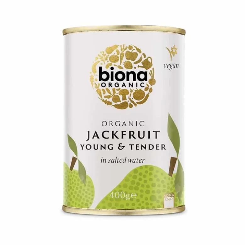 STOP MADSPILD (BEDST FØR 21/03/26) - Biona Jackfruit - Økologisk Jackfrugt