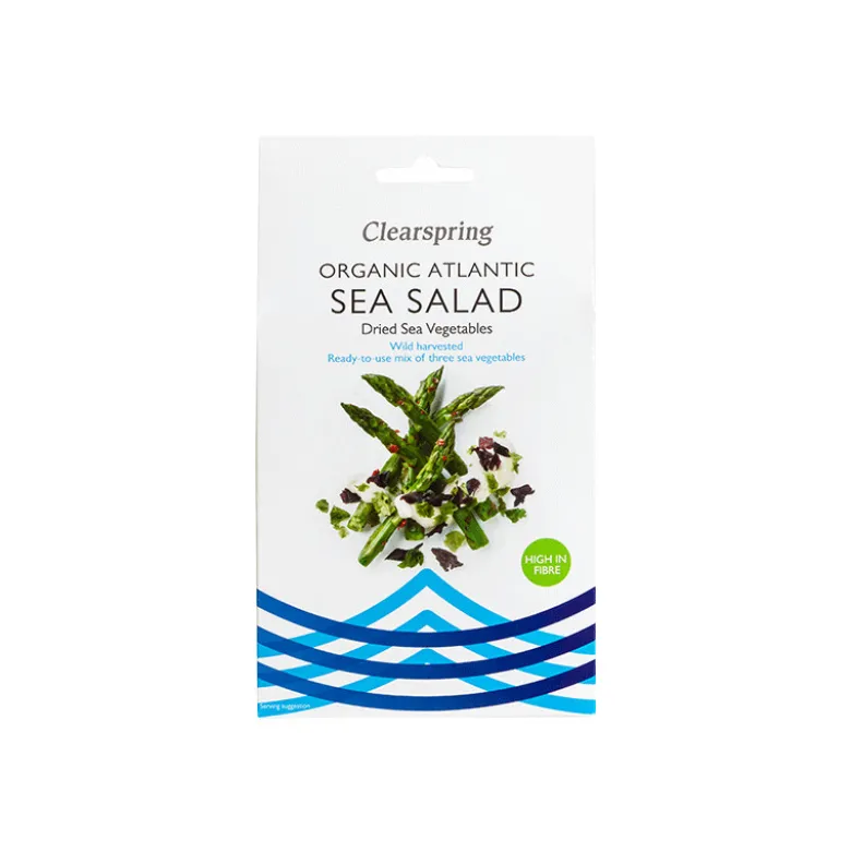 STOP MADSPILS (BEDST FØR 28/02/26) - Clearspring Sea Salad Tang Økologisk 25g